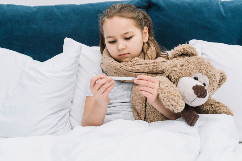 Mitai apie temperatūrą vaikui, kuriuos būtina paneigti