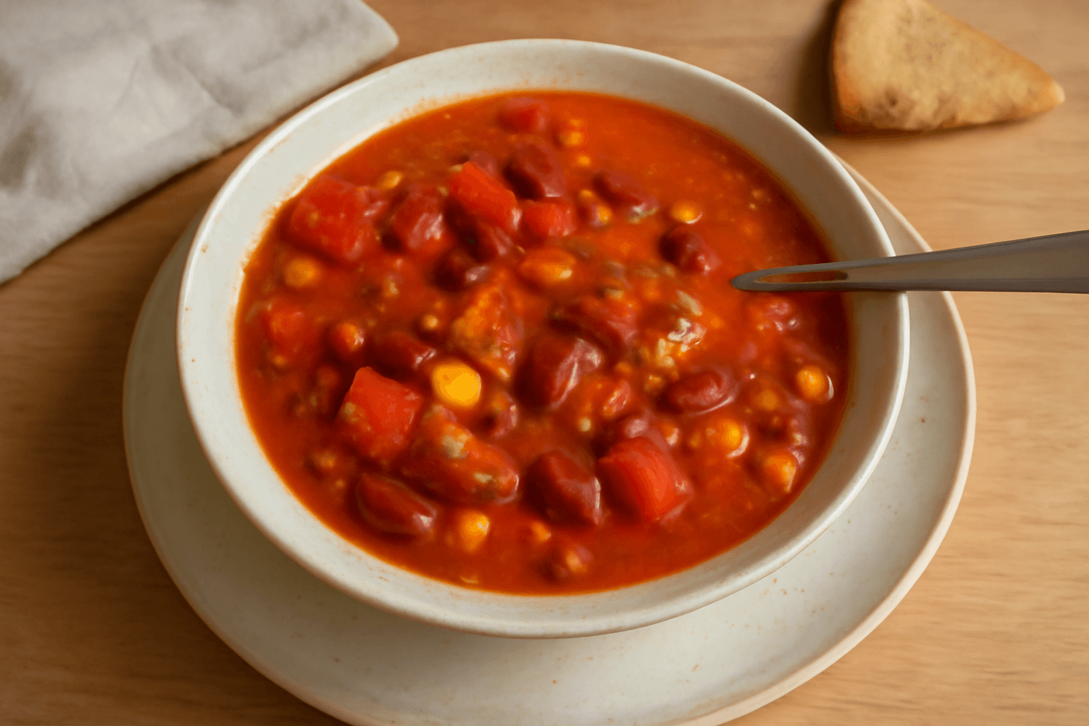 Aitrioji čili sriuba: sočiai ir su charakteriu