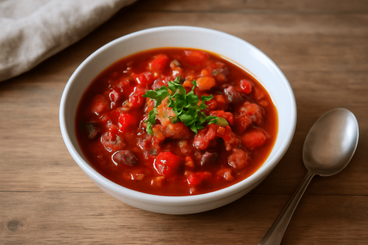 Aštri čili sriuba vakarienei – sušildo ir pamaitina