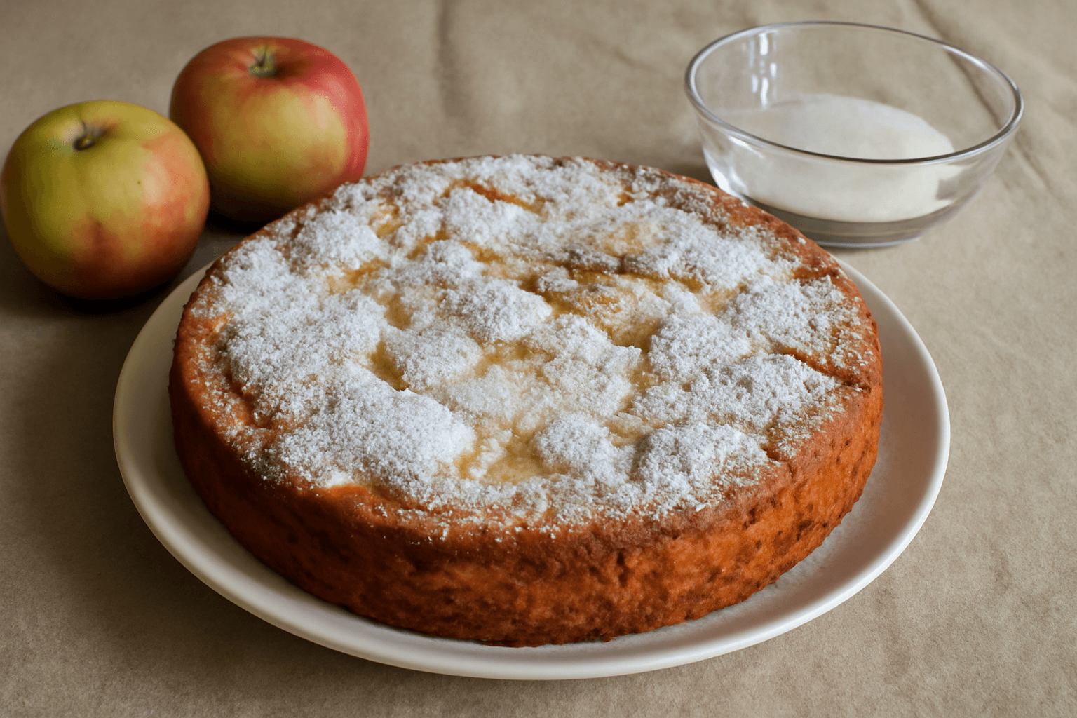 Kvepiantis obuolių pyragas rudens vakarams