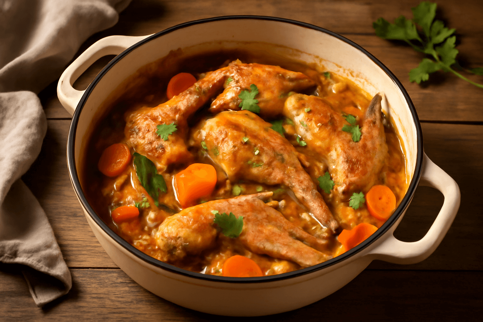 Paprastas triušienos troškinys – švelnus ir aromatingas