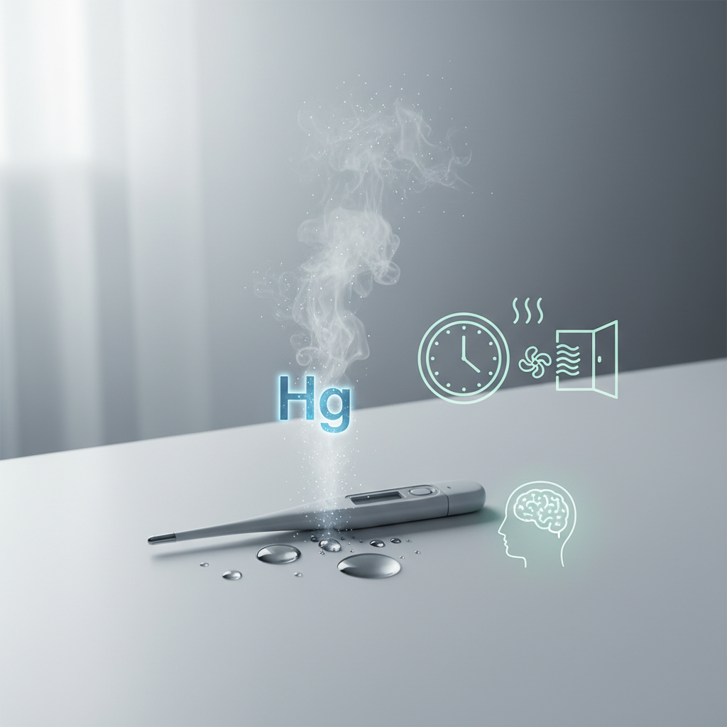 Per kiek laiko išgaruoja gyvsidabris ir kaip tai gali paveikti jūsų sveikatą