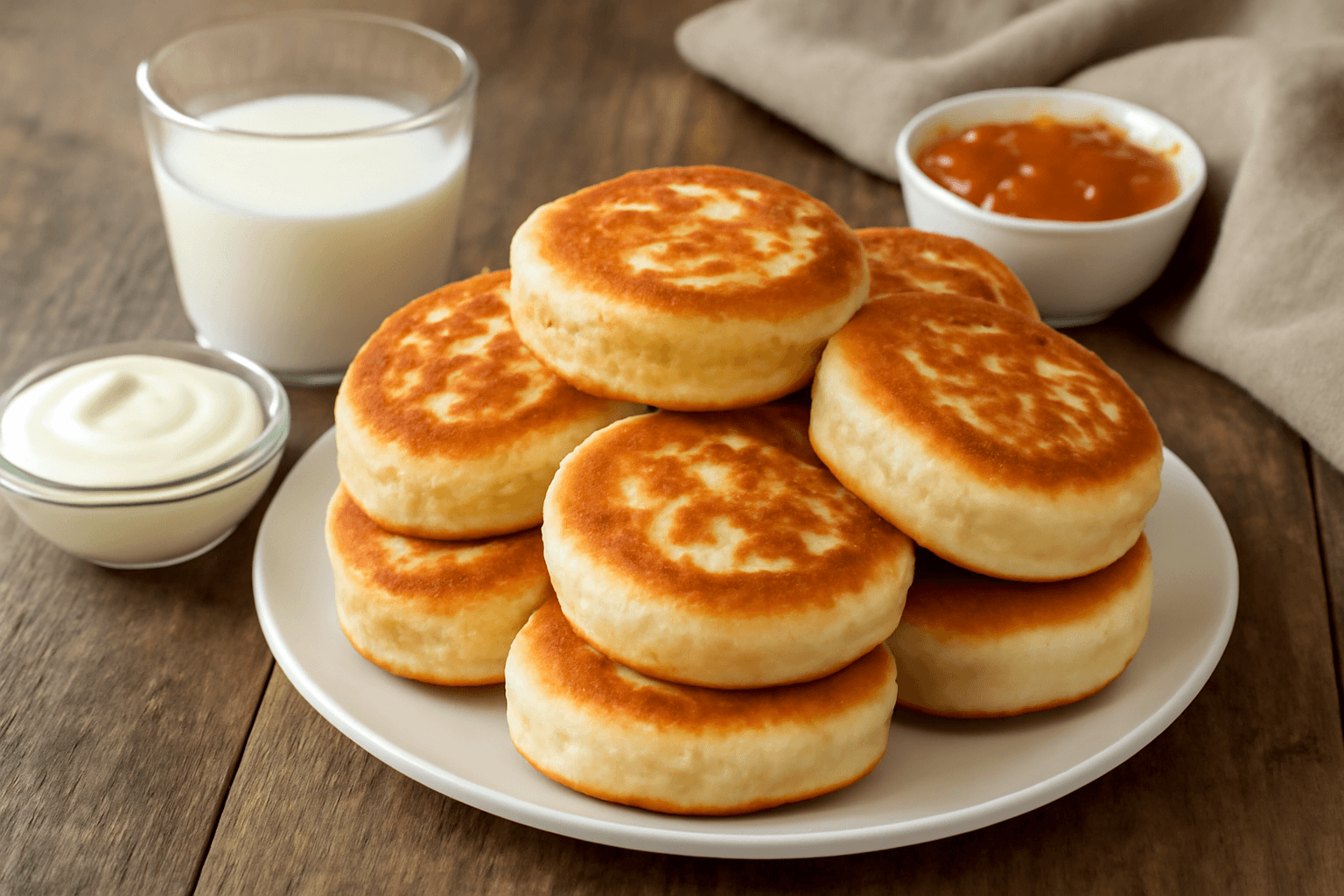 Purūs mieliniai blynai savaitgalio pusryčiams