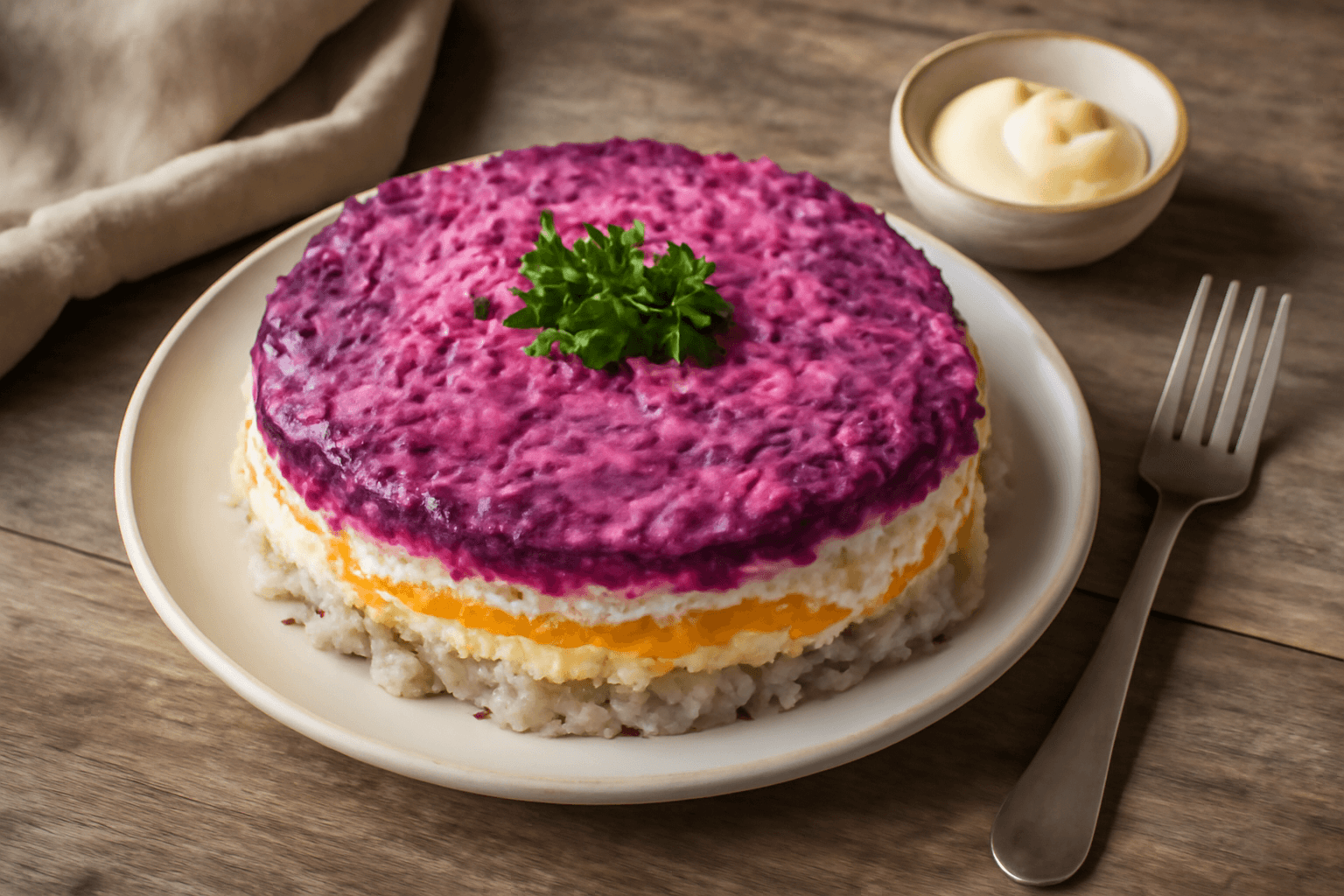 Silkė pataluose – klasika šventiniam stalui