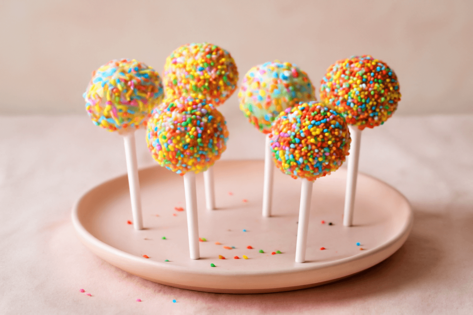 Spalvingi cake pops rutuliukai – šventinis desertas vaikams