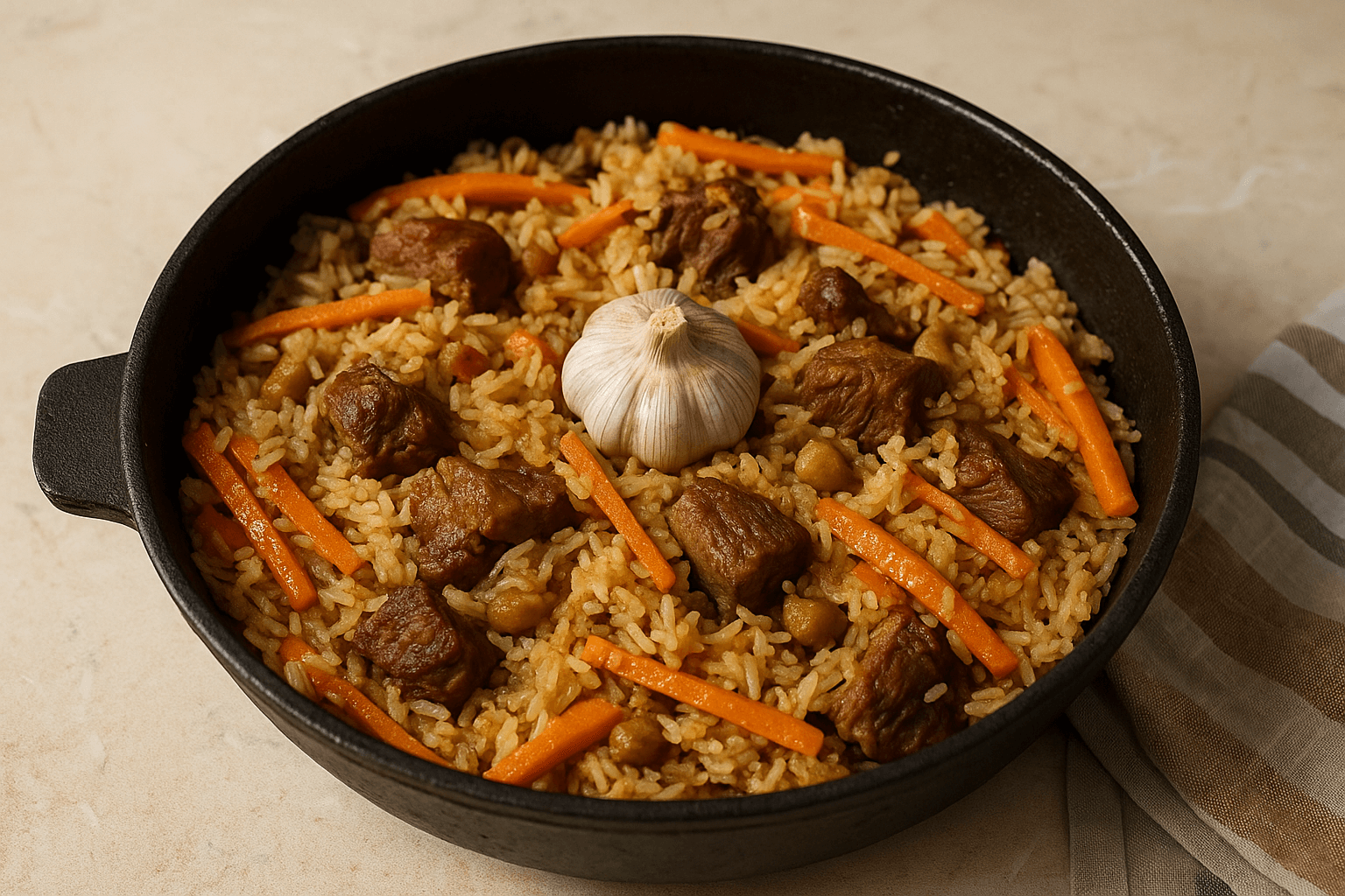 Tikras plovas pagal Rytų tradicijas – sultingas ir aromatingas