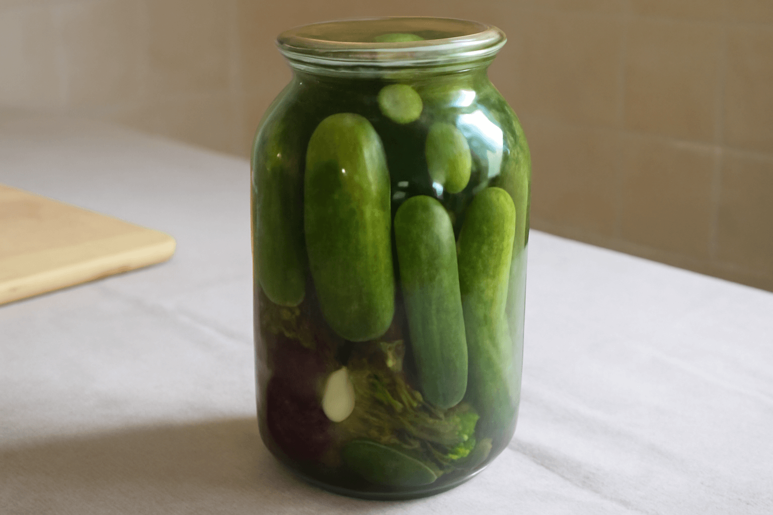 Traškūs rauginti agurkai žiemai – paprasta ir gardu