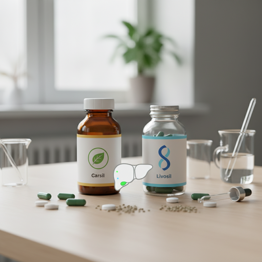 Carsil ar Livosil: ką rinktis ir ką sako specialistai