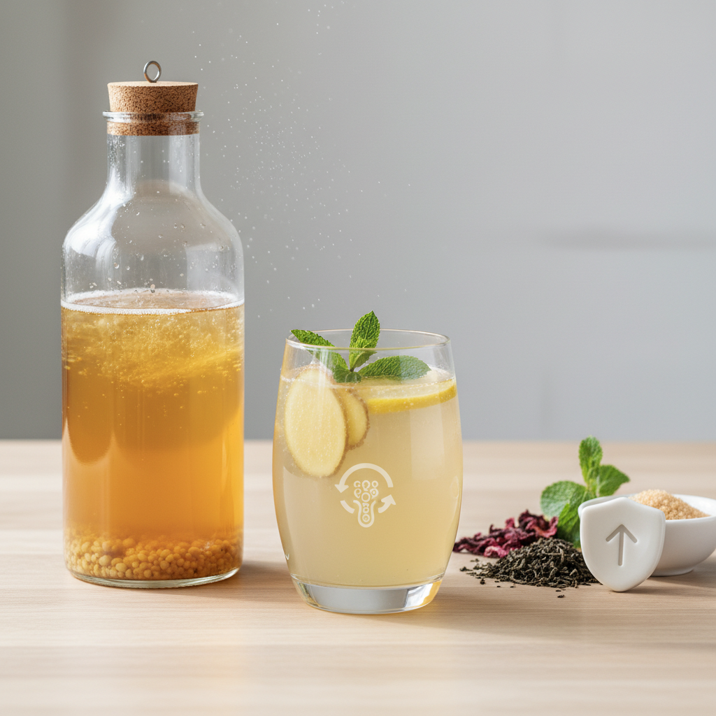 Kiek kombučios galima išgerti: ekspertų patarimai