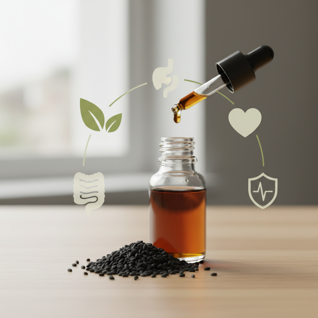 Kuo naudingas juodųjų kmynų aliejus ir kodėl jis vėl atsiduria ant lietuvių stalo