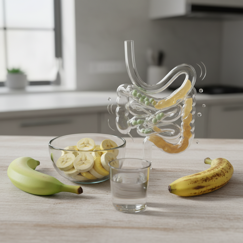 Ar bananai kietina vidurius? Dietologės atsakymas