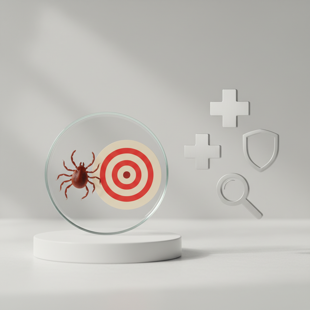 Erkės įkandimas: gydytoja įvardijo Laimo ligos požymius