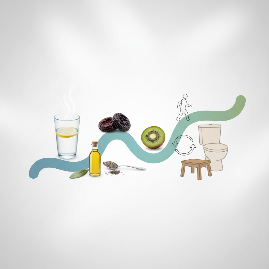 Kaip suskystinti vidurius be vaistų: 5 gydytojos patarimai