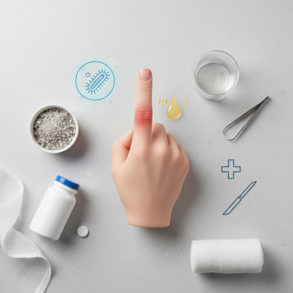 Pūlinis piršto uždegimas: kaip gydyti ir kada sunerimti?