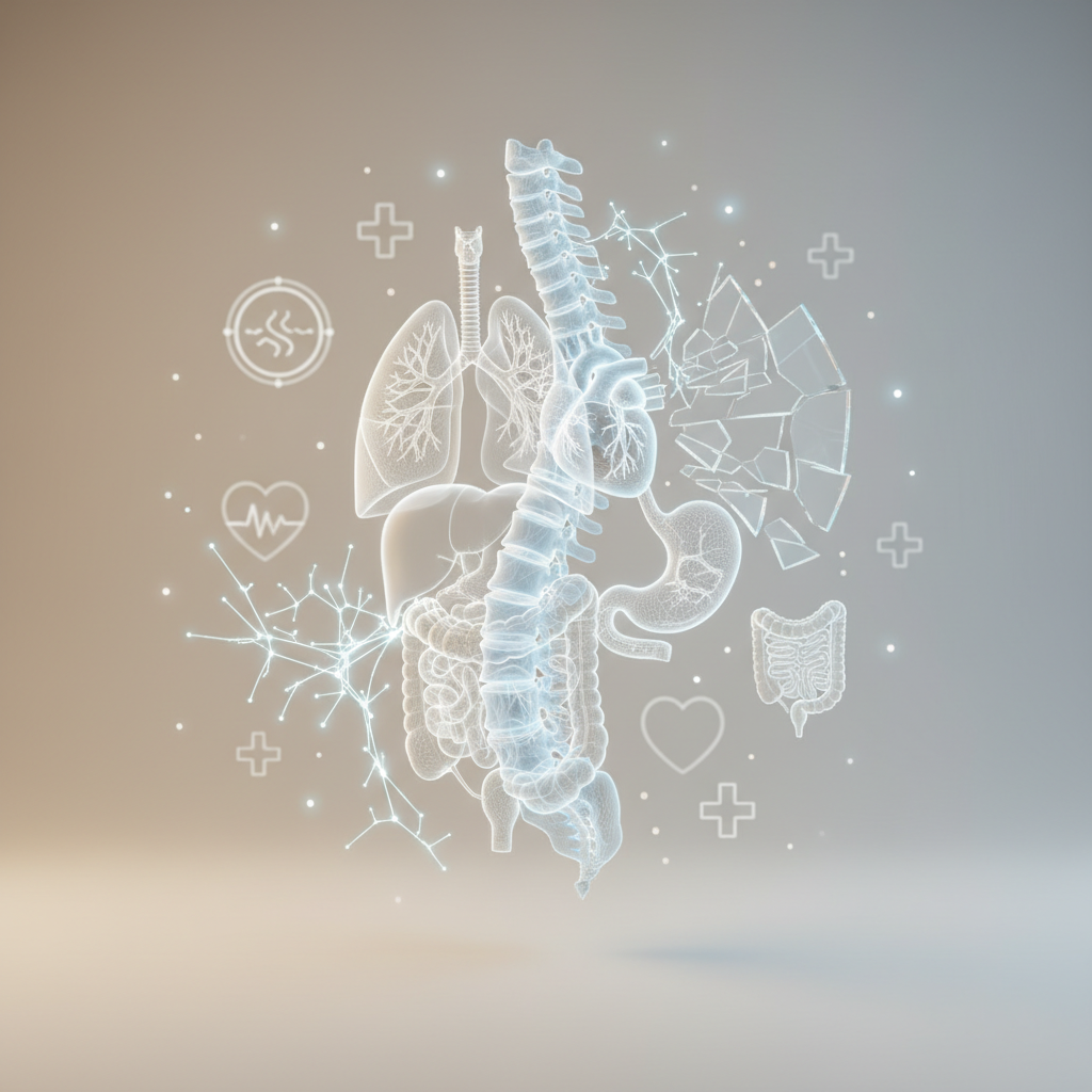 Skoliozės poveikis organizmui: pavojus ne tik stuburui