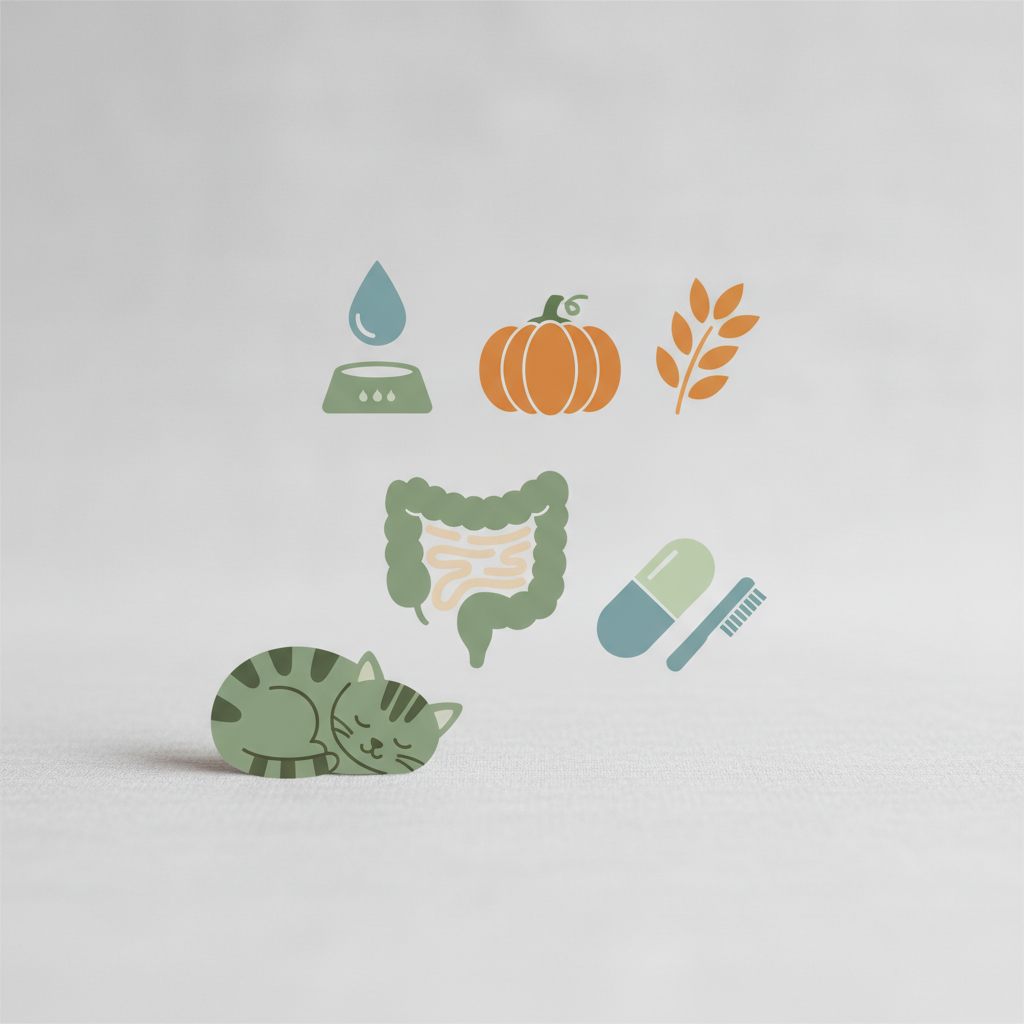 Užkietėję katės viduriai: veterinaro patarimai ir klaidos