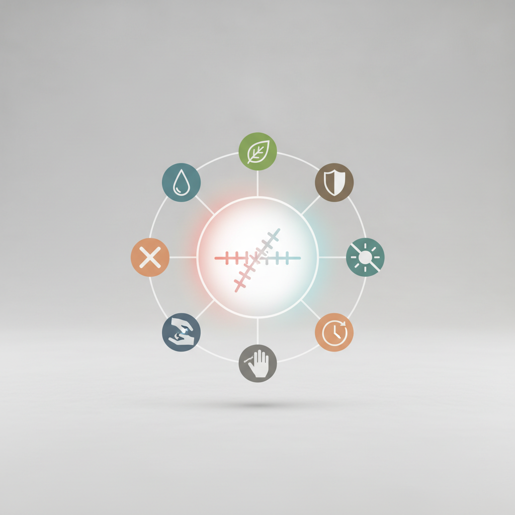 Kiek gija susiūta žaizda? Gydytojo patarimai dėl priežiūros