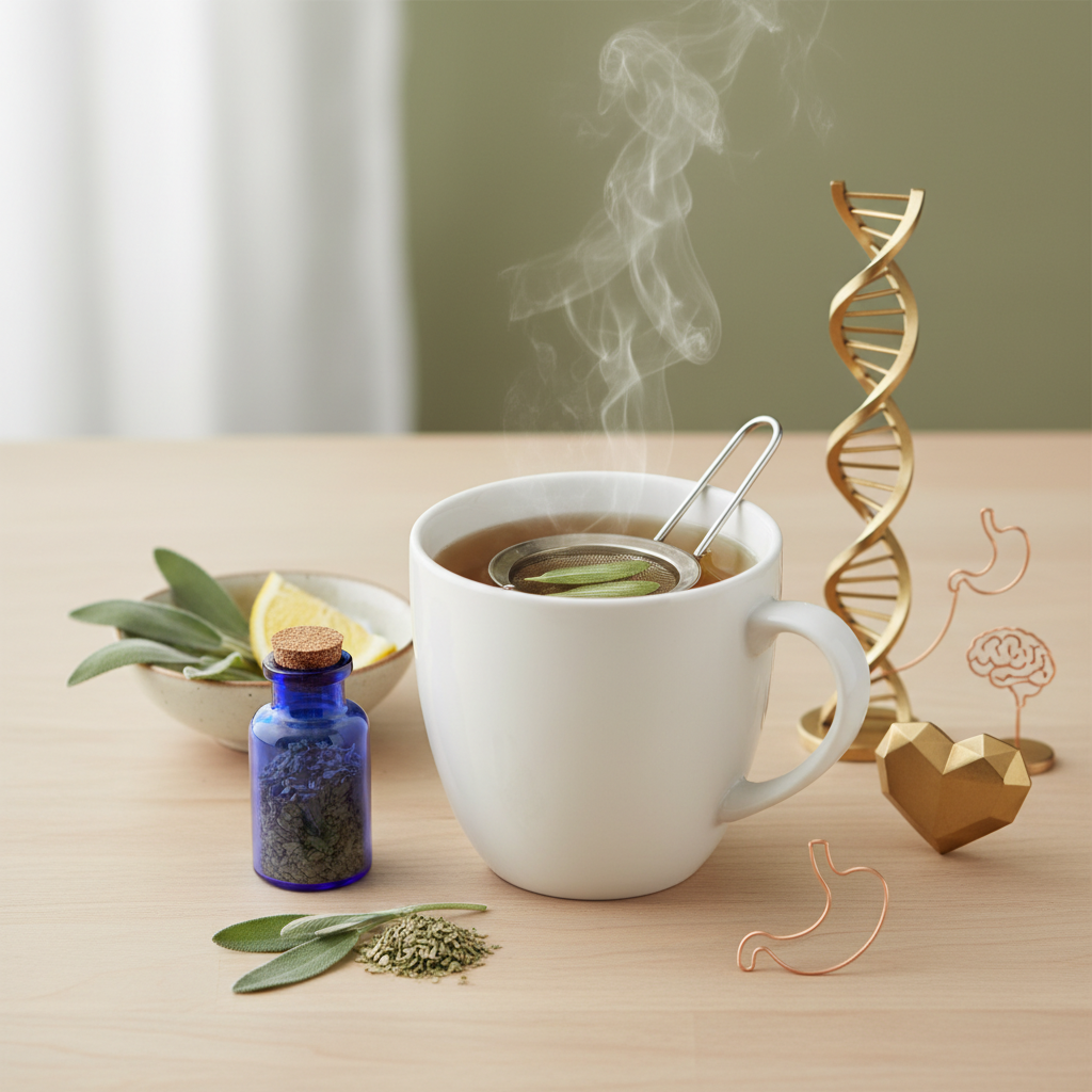 Šalavijų arbata: netikėta nauda ne tik peršalus