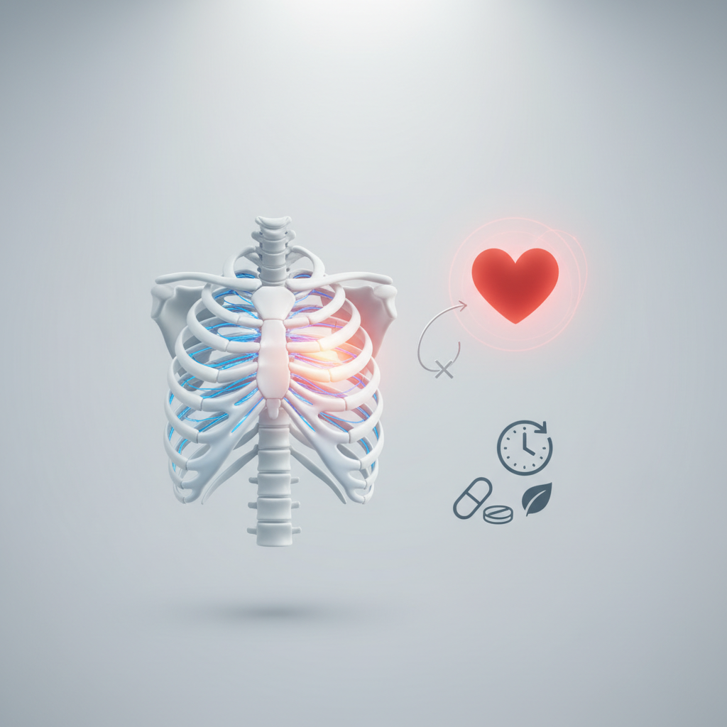 Tarpsonkaulinis uždegimas: kaip atskirti nuo širdies ligų?