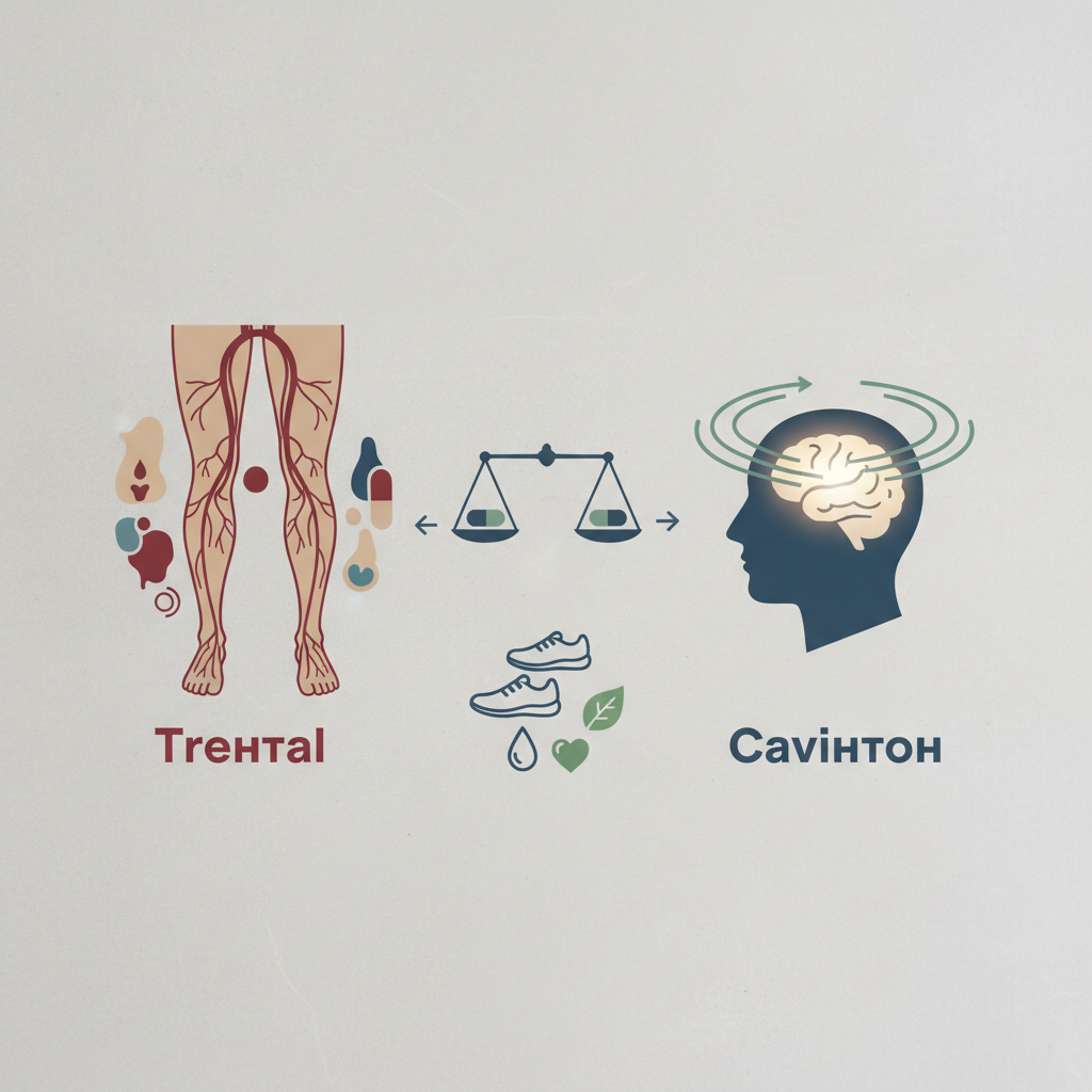 „Trental“ ar „Cavinton“? Gydytojas paaiškino skirtumus