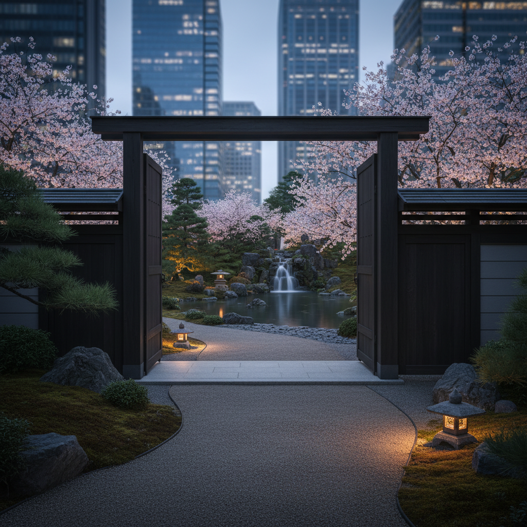 Vilniuje atidarytas japoniškas sodas: ramybės oazė mieste